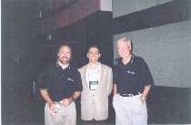 The Three Amigos: Grady Booch, Self and 
        Ivar Jacobson.